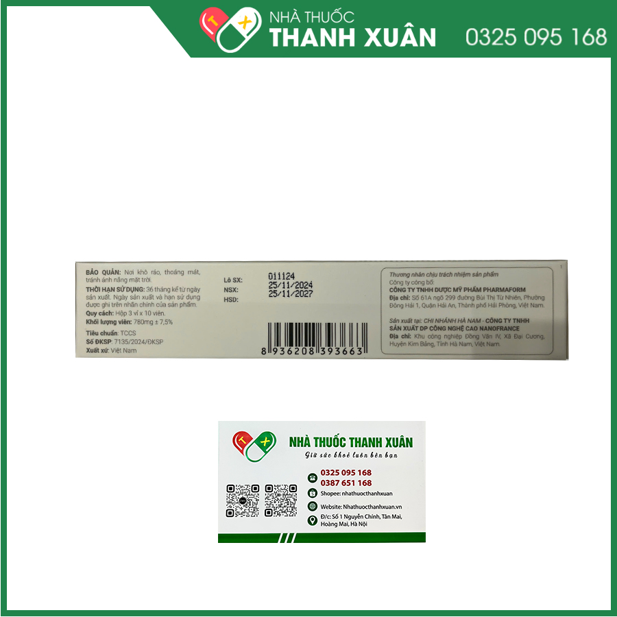 A.C.E AcnClear viên uống hỗ trợ làm đẹp da, chống oxy hóa, cải thiện tình trạng lão hóa da